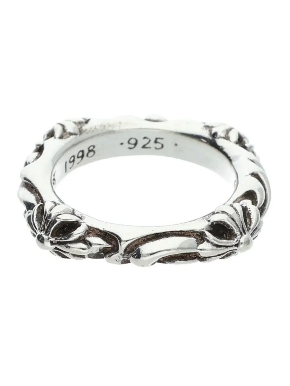 Chrome Hearts Sbt Band Silver Ring